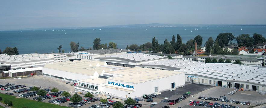 Bâtiment de l'usine Stadler Altenrhein AG à Altenrhein