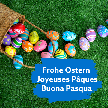 Frohe Ostern - Öffnungszeiten Ostern 2025
